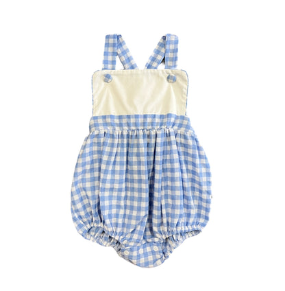 Baby Blue Gingham Bubble