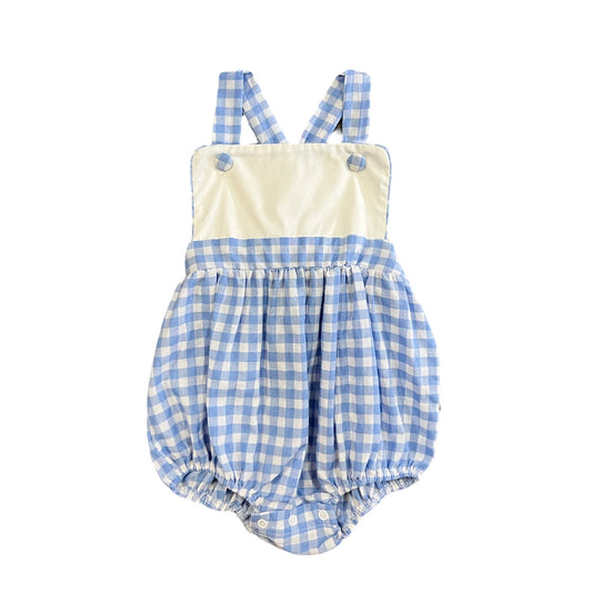 Baby Blue Gingham Bubble