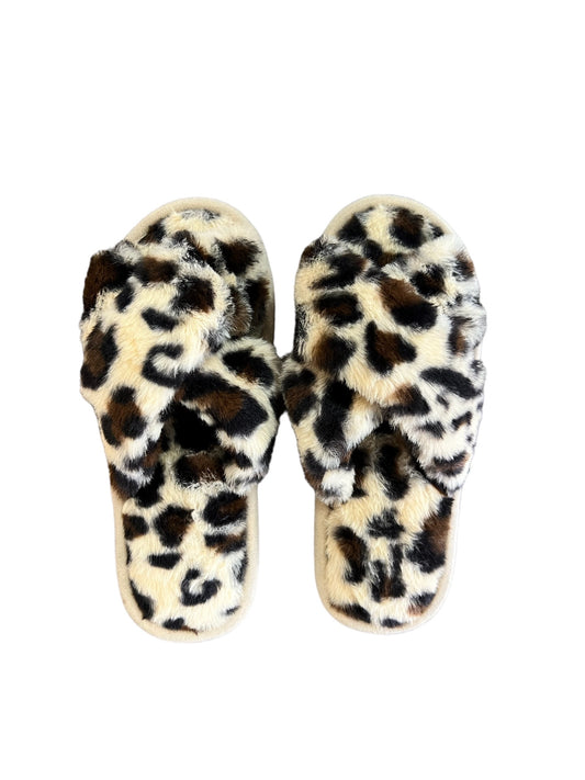 Cheetah Slippers
