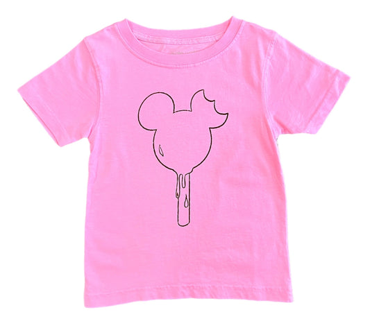 Pink Ice Cream Mouse T-Shirt