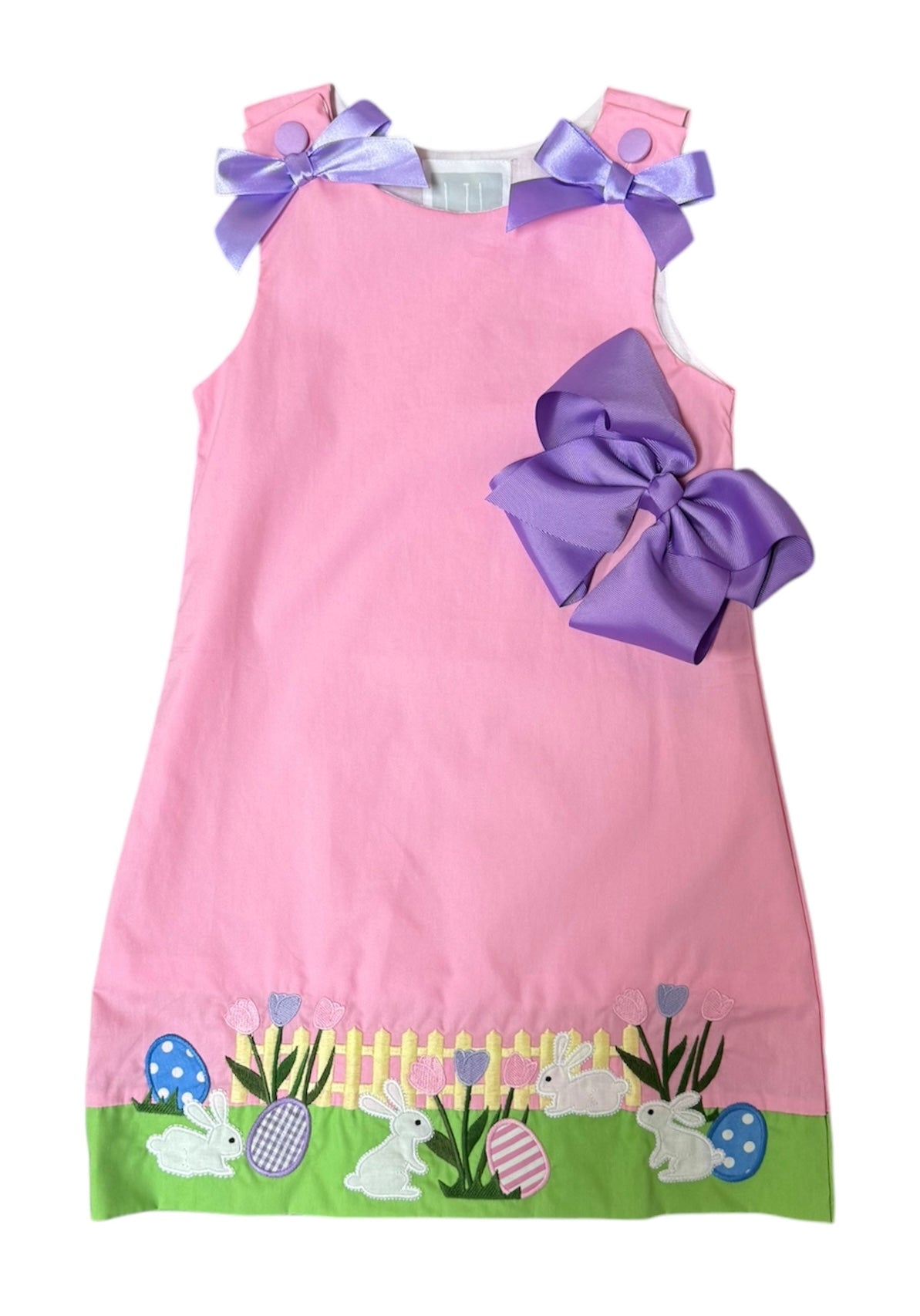 Pink Easter Bunny Garden Dress