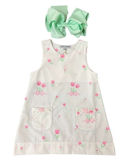 Tulip Print Dress