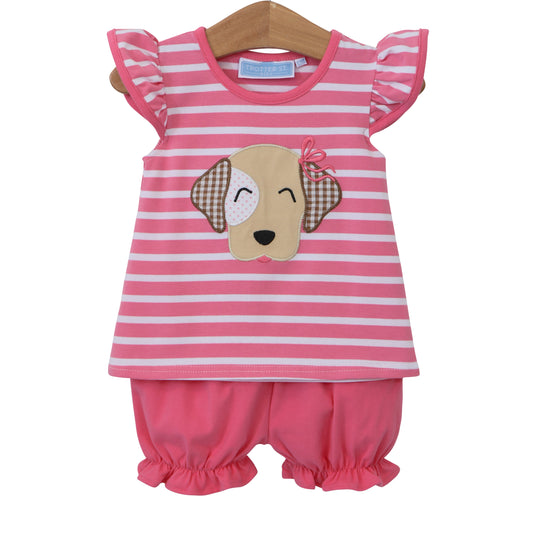 Flutter Puppy Bloomer Set