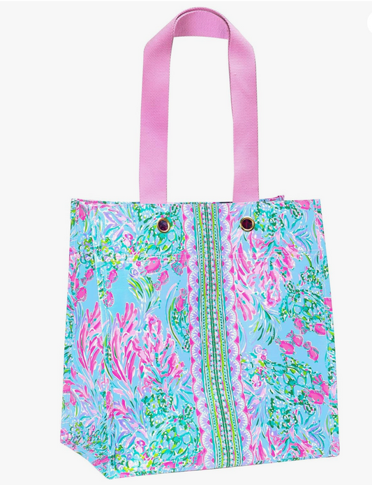 Best Fishes Small Tote Bag (Lilly Pulitzer)