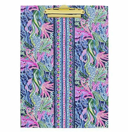 Clipboard Folio Bringing Mermaid Back (Lilly Pulitzer)
