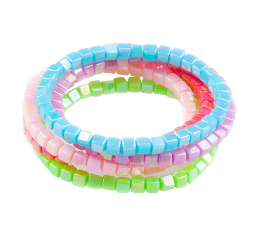 Tints Tones Rainbow Bracelet Set