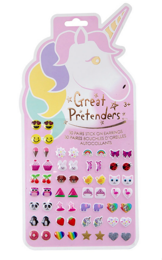 Unicorn Stick On Earrings