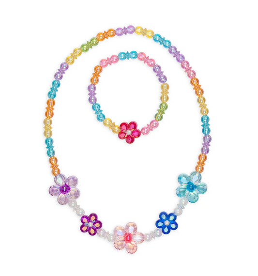 Blooming Beads Necklace & Bracelet