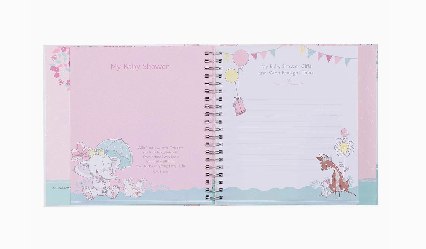 First Year Baby Girl Memory Book