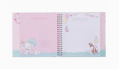 First Year Baby Girl Memory Book