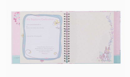 First Year Baby Girl Memory Book