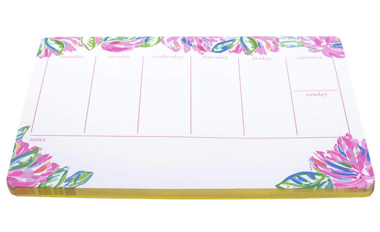 Weekly Desk Pad Totally Blossom (Lilly Pulitzer)