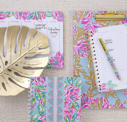Weekly Desk Pad Totally Blossom (Lilly Pulitzer)