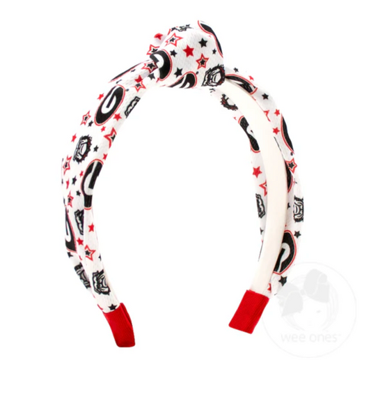 Kids Georgia Bulldog Headband