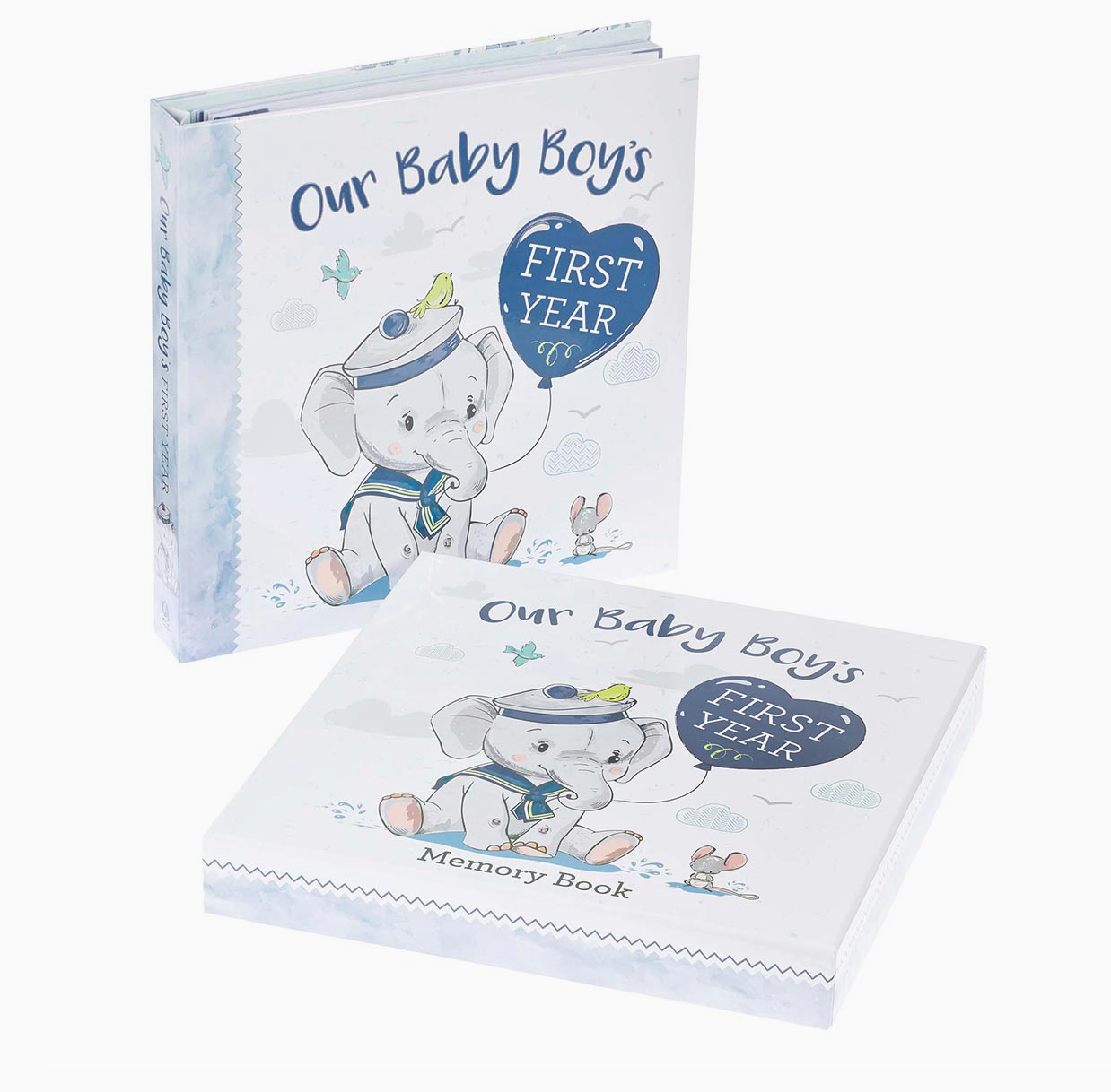 First Year Baby Boy Memory Book