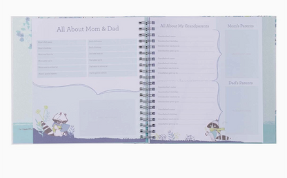 First Year Baby Boy Memory Book