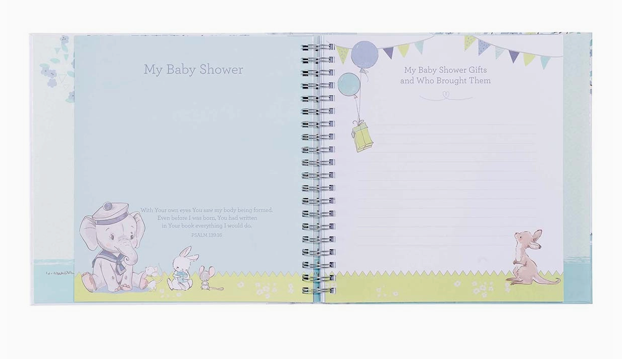First Year Baby Boy Memory Book