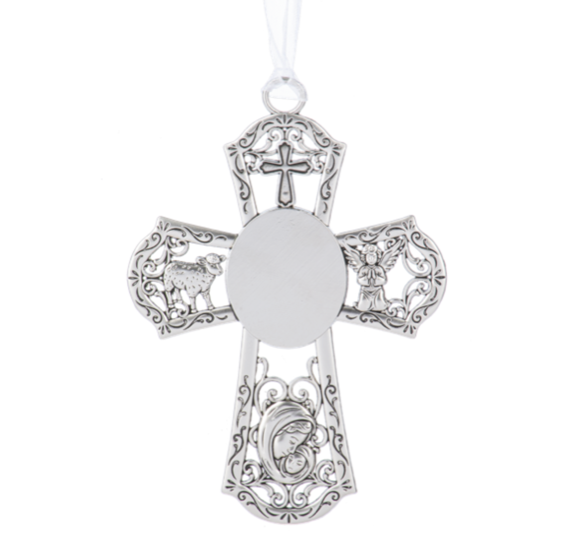 Crib Cross Ornament (Different Color Options Available)