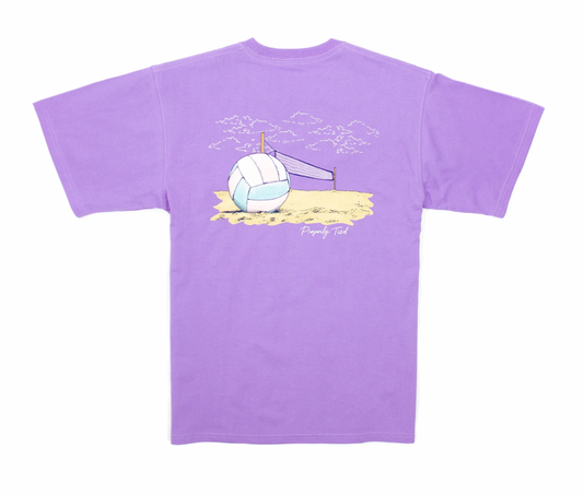 Sandy Serve SS Light Purple T-Shirt