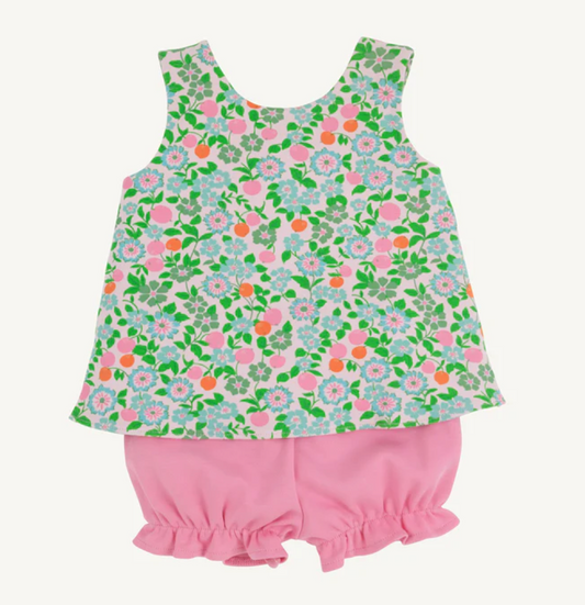 Natchez & Nectarines Bettye Bloomer Set