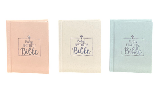 Baby's First Little Bible (Different Color Options Available)