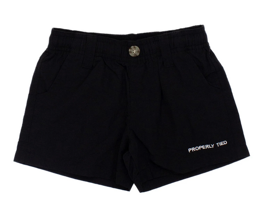 Black Mallard Shorts